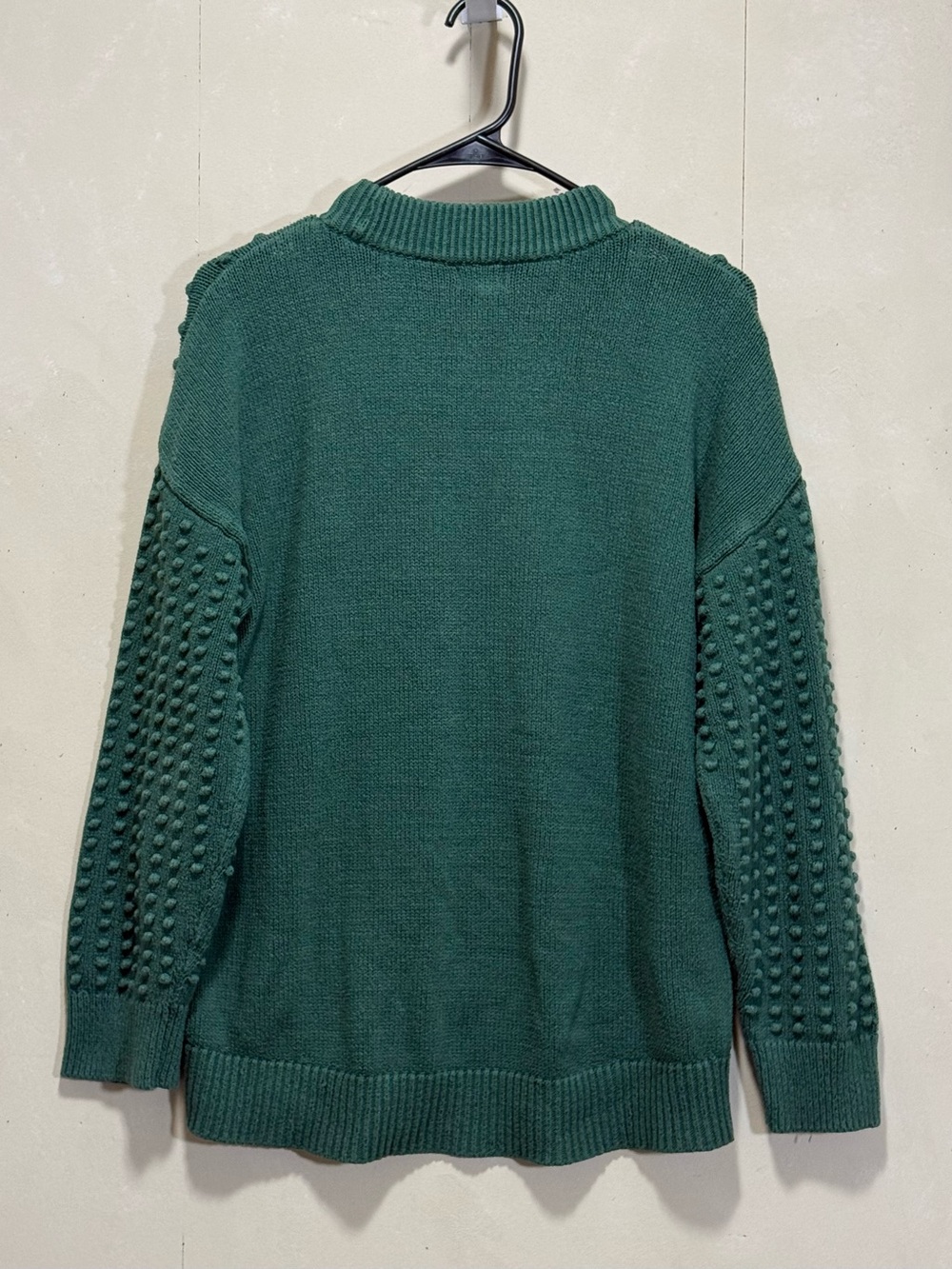 Lego Dark Green Bobble Knit Crewneck Sweater - Sz L - Picture 10 of 10